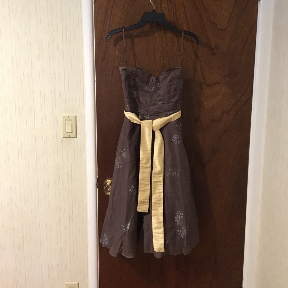 Odille strapless dress